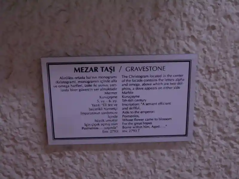 Chi-Rho on a gravestone